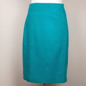 LOFT Turquoise Size 8 Skirt